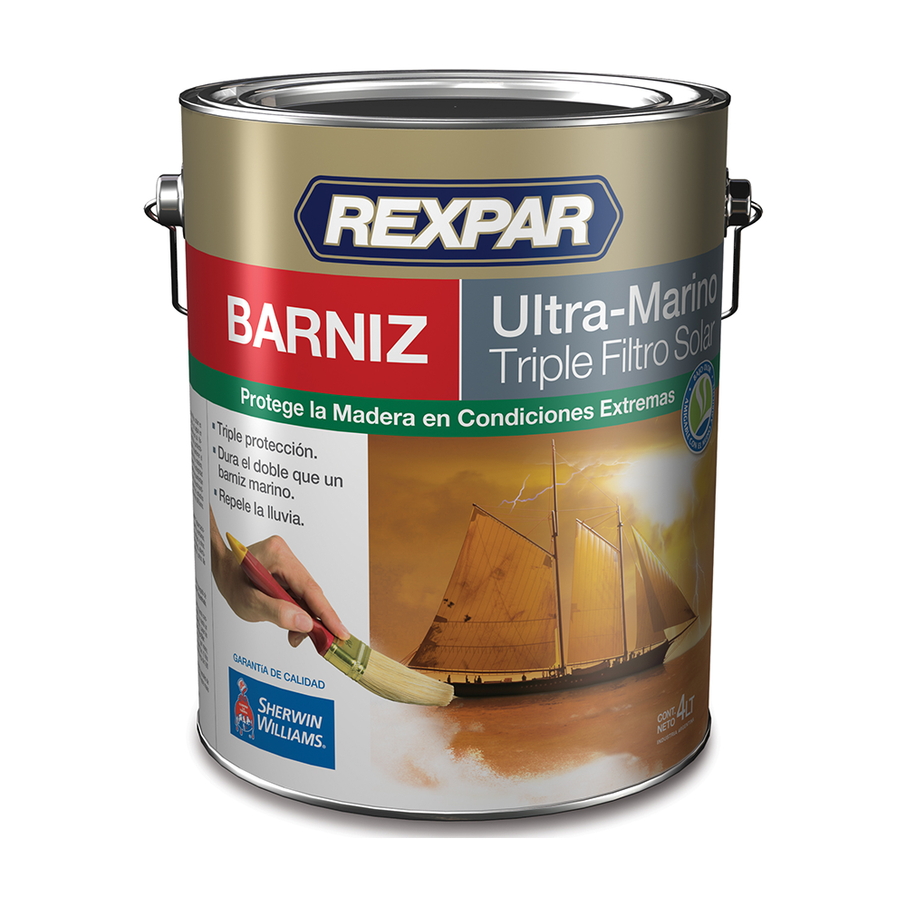 Rexpar Barniz Ultra Marino Triple Filtro Solar