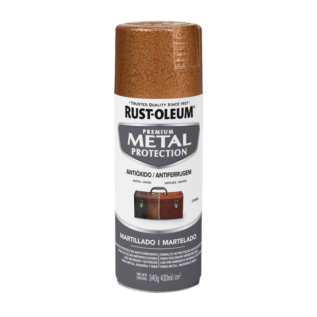 Rust Oleum Aerosol Metal Protection Martillado