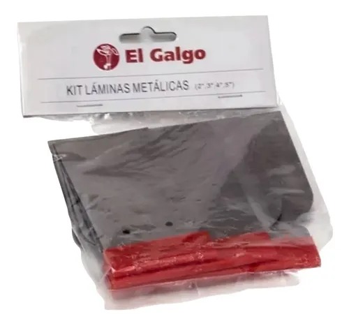 El Galgo Kit 4 Laminas Metalicas